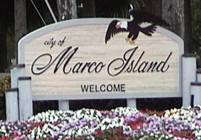 Marco Island Sign Collier Blvd.
